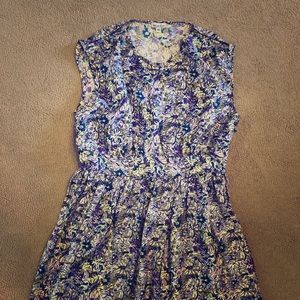 Steven Alan, Floral, 100% Silk Dress